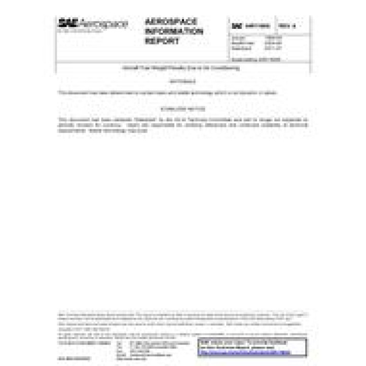 SAE AIR1168/6A PDF