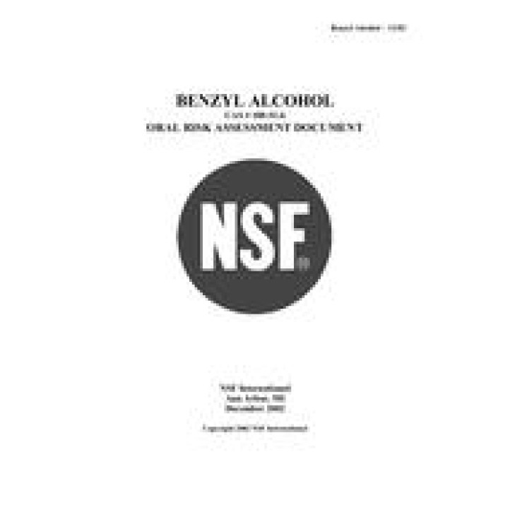 NSF Benzyl Alcohol PDF