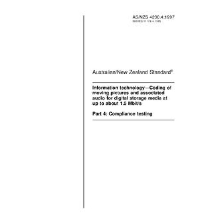 AS/NZS 4230.4 PDF