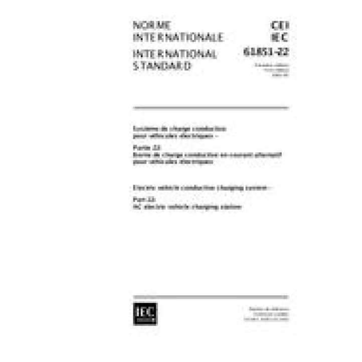 IEC 61851-22 Ed. 1.0 b PDF