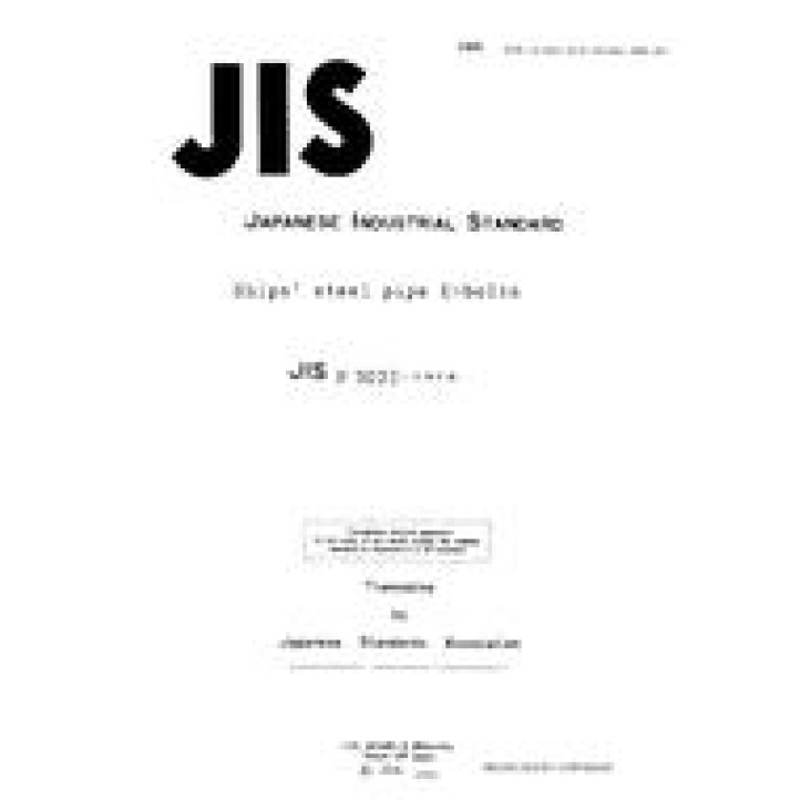 JIS F 3022 PDF