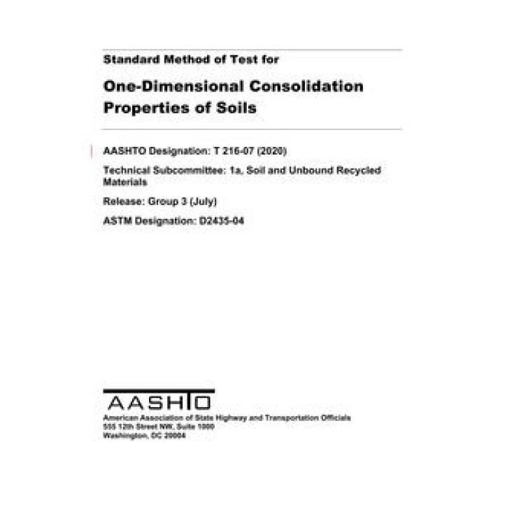 AASHTO T 216 PDF download