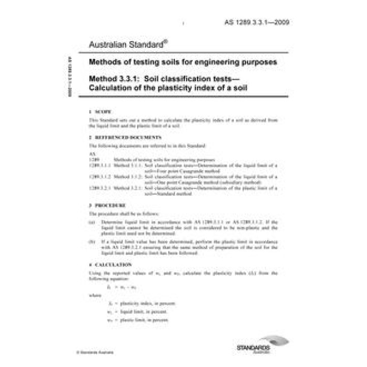 AS 1289.3.3.1 PDF