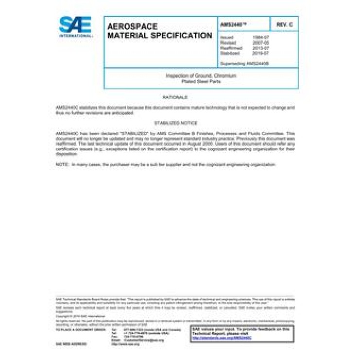 SAE AMS2440C PDF