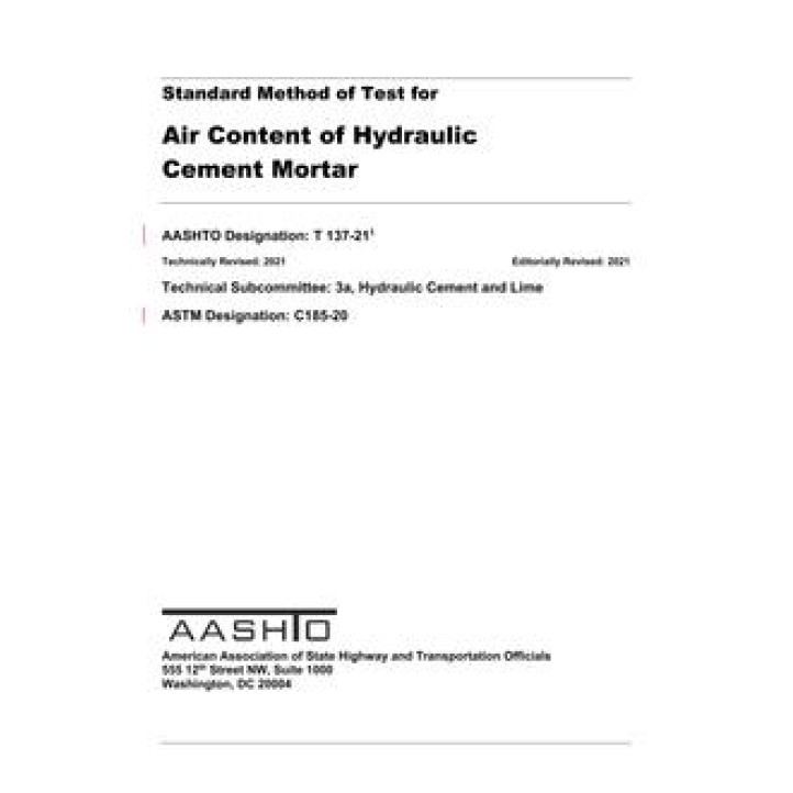 AASHTO T 137 PDF