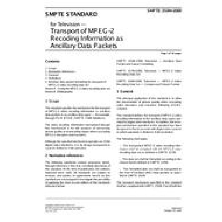 SMPTE 353M PDF