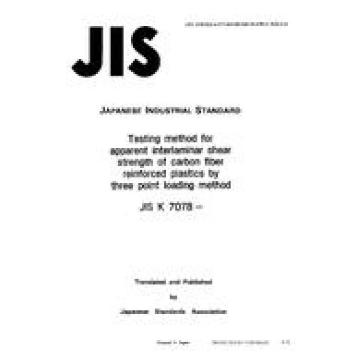 JIS K 7078 PDF