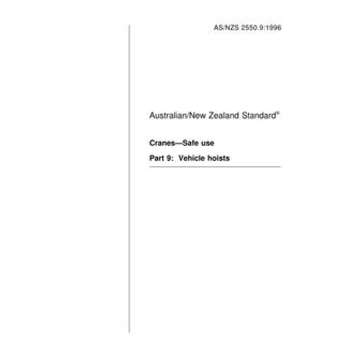 AS/NZS 2550.9 PDF