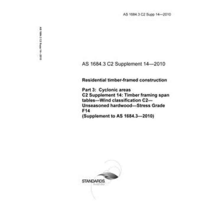 AS 1684.3 C2 Supp 14 PDF