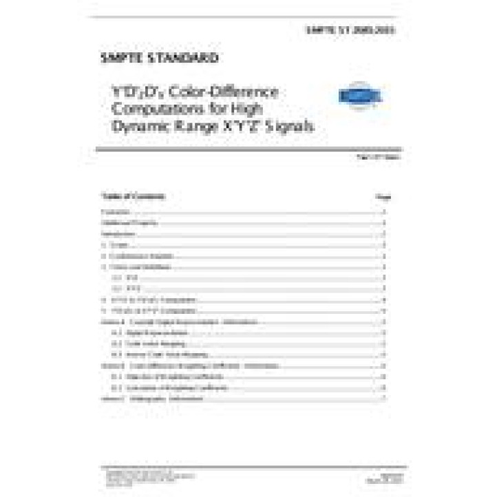 SMPTE ST 2085 PDF