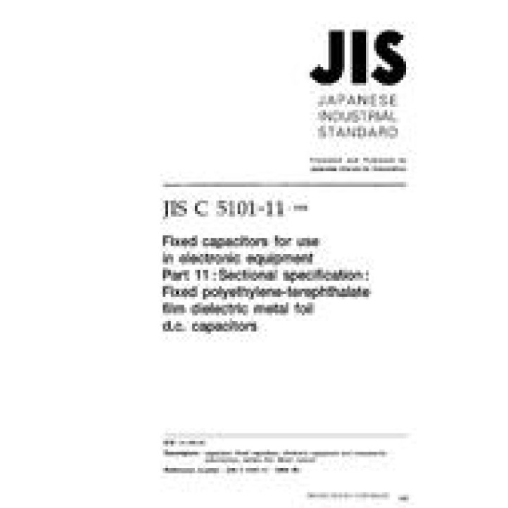 JIS C 5101-11 PDF