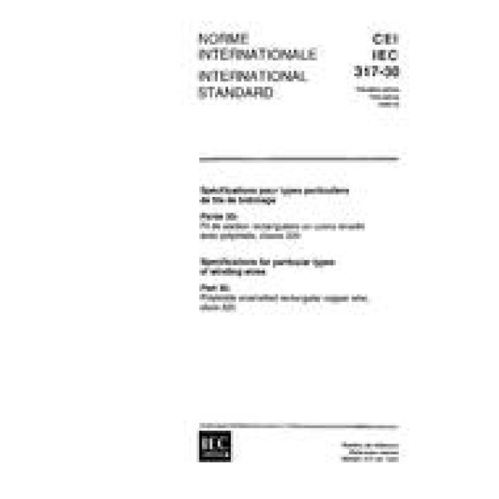 IEC 60317-30 Ed. 1.0 b PDF