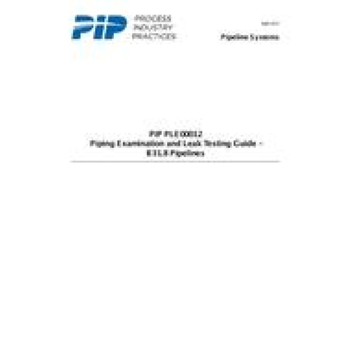 PIP PLE00012 PDF