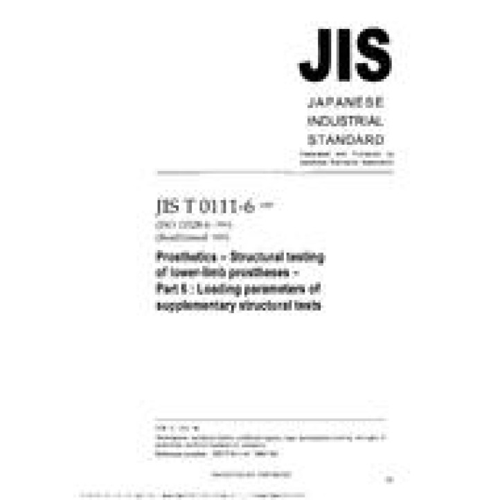 JIS T 0111-6 PDF