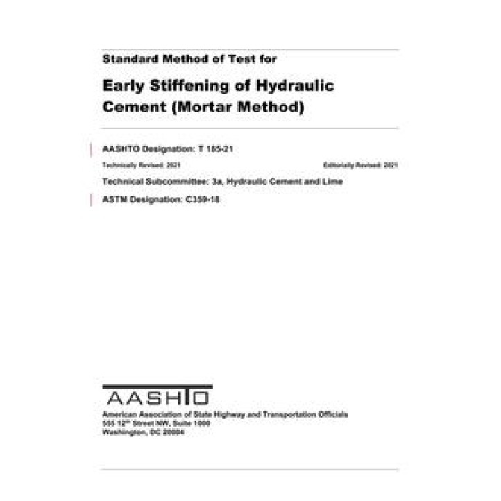 AASHTO T 185 PDF