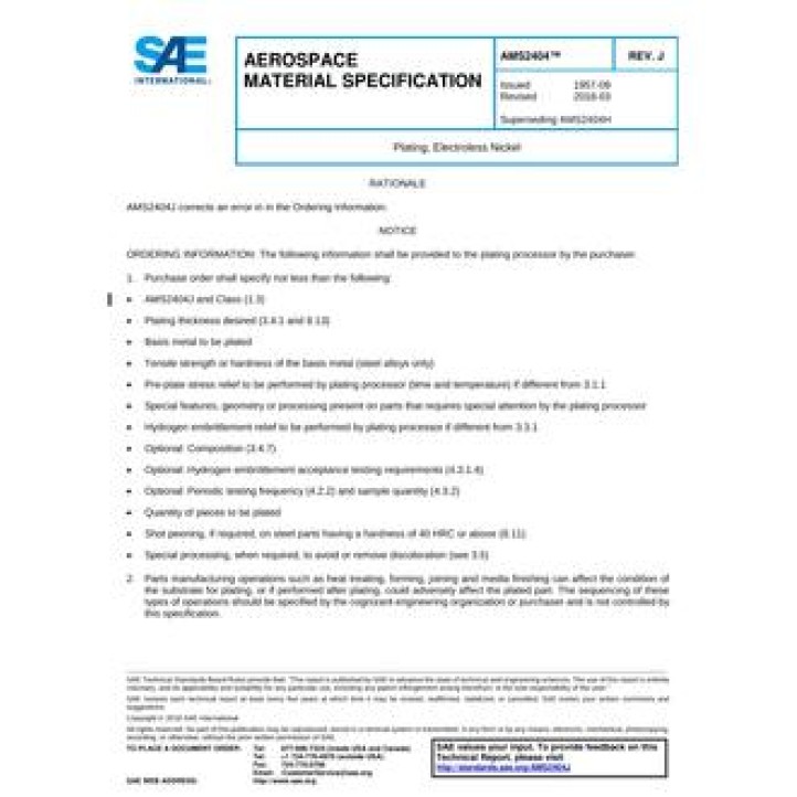 SAE AMS2404J PDF