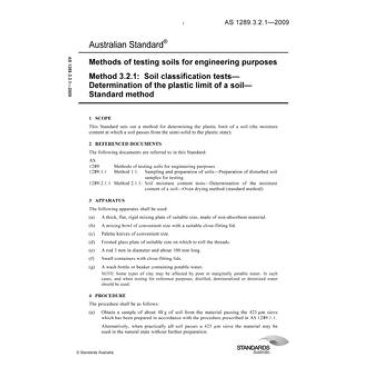 AS 1289.3.2.1 PDF