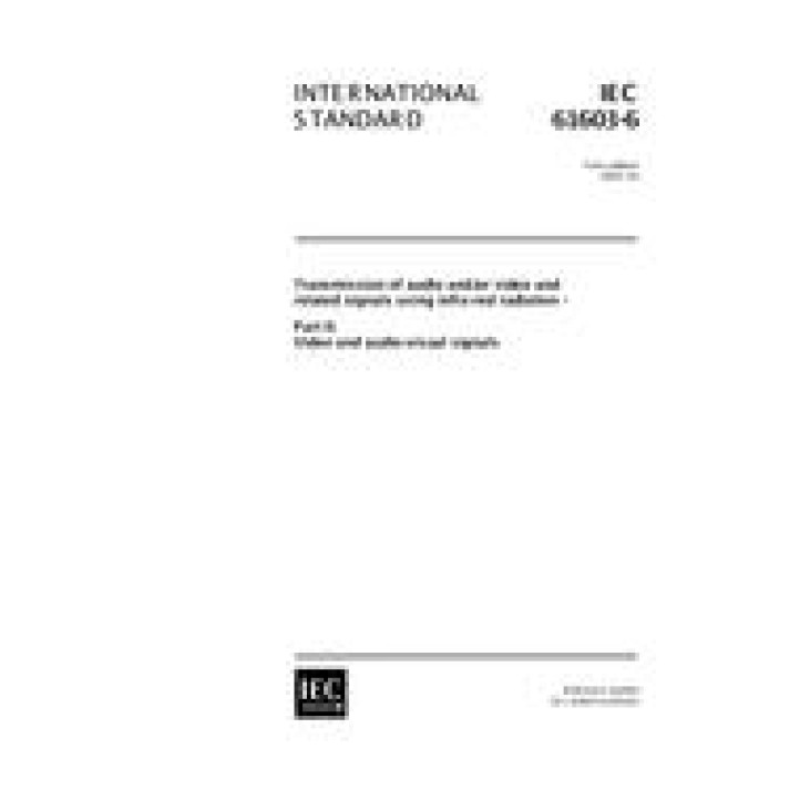 IEC 61603-6 Ed. 1.0 en PDF