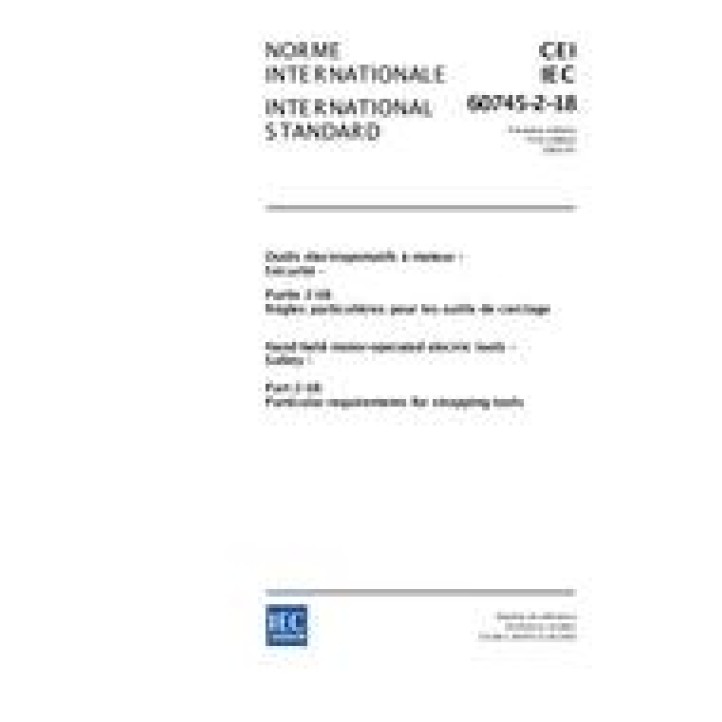 IEC 60745-2-18 Ed. 1.0 b PDF