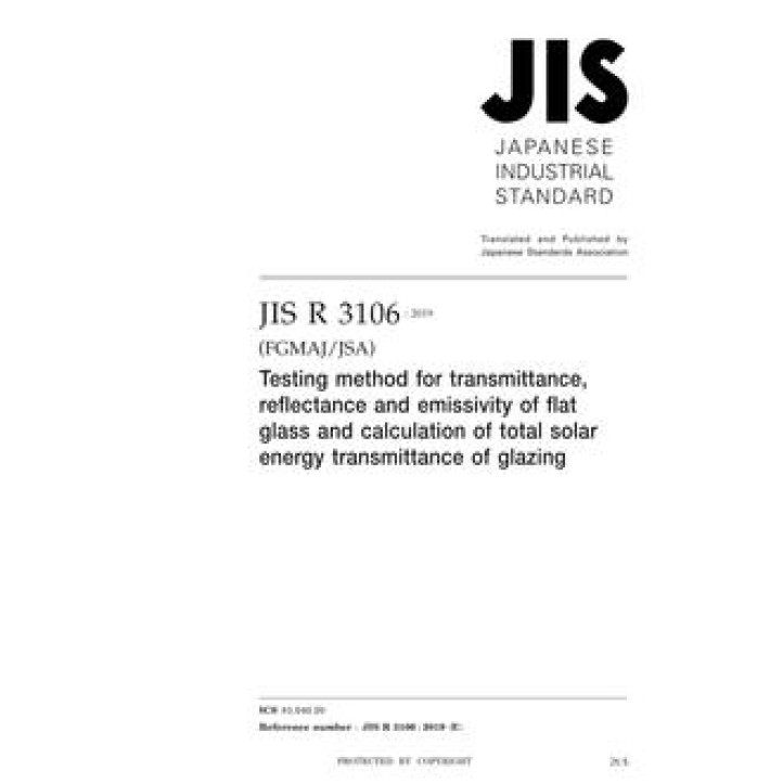 JIS R 3106 PDF