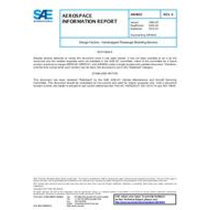 SAE AIR4652A PDF