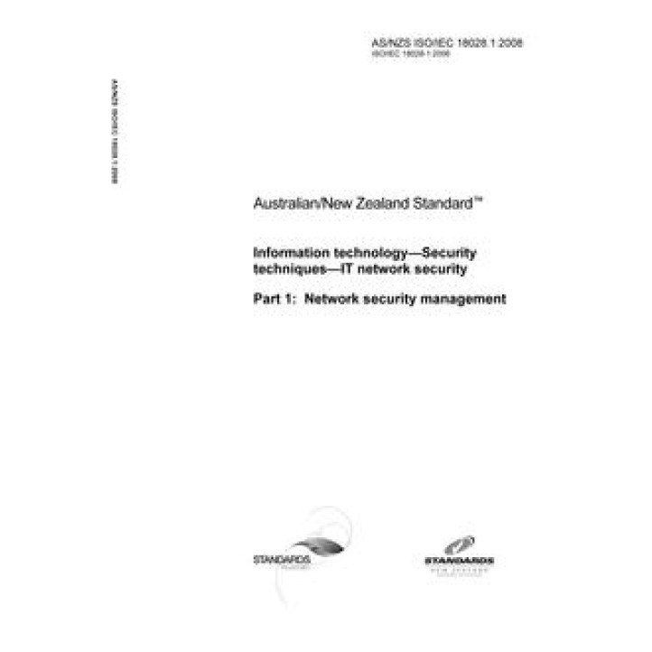 AS/NZS ISO/IEC 18028.1 PDF