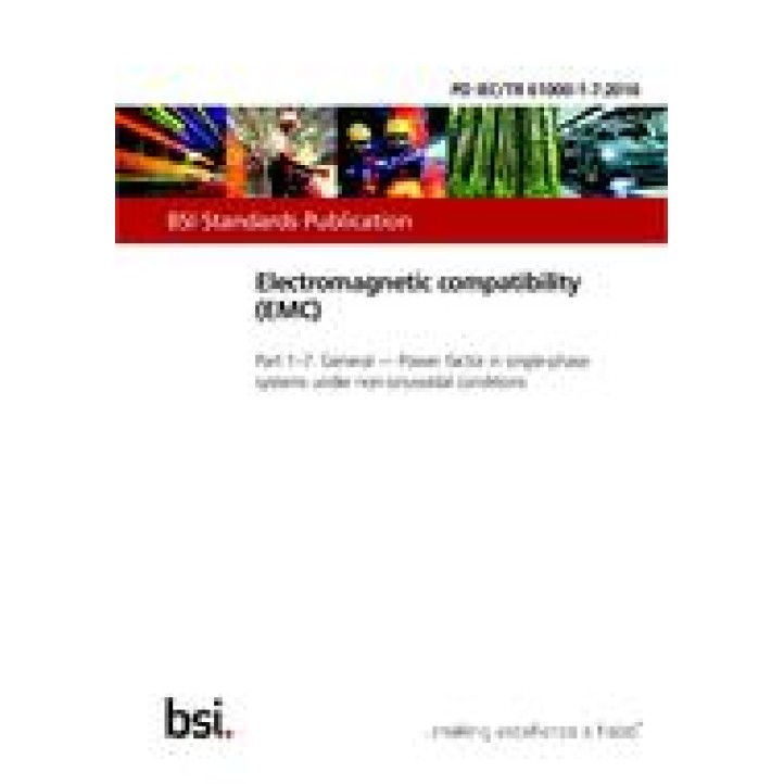 BS PD IEC/TR 61000-1-7 PDF