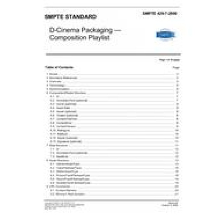 SMPTE 429-7 PDF