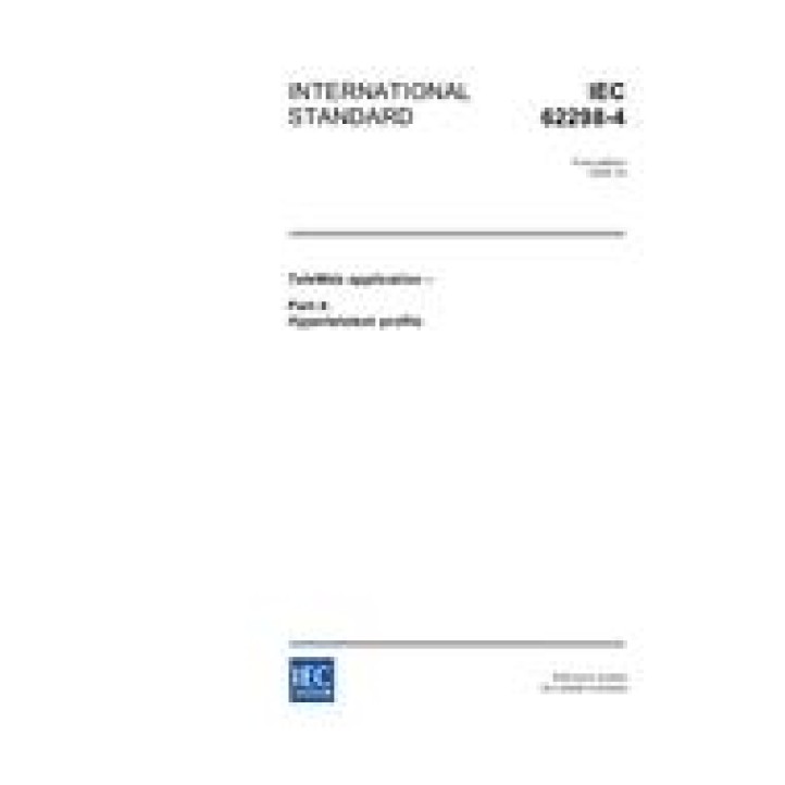 IEC 62298-4 Ed. 1.0 en PDF