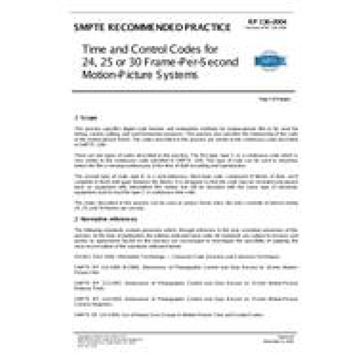 SMPTE RP 136 PDF