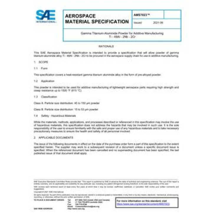 SAE AMS7023 PDF