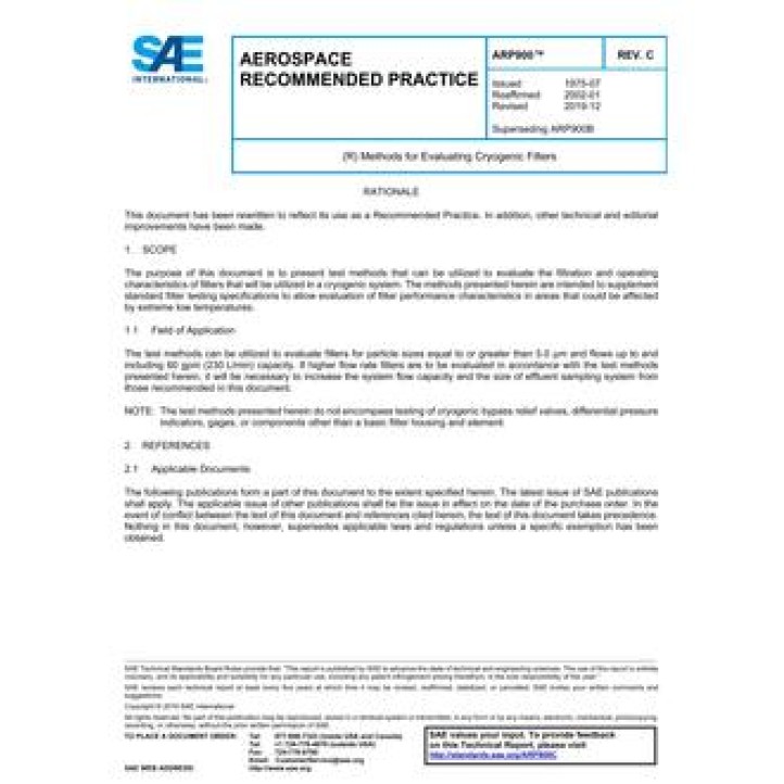 SAE ARP900C PDF