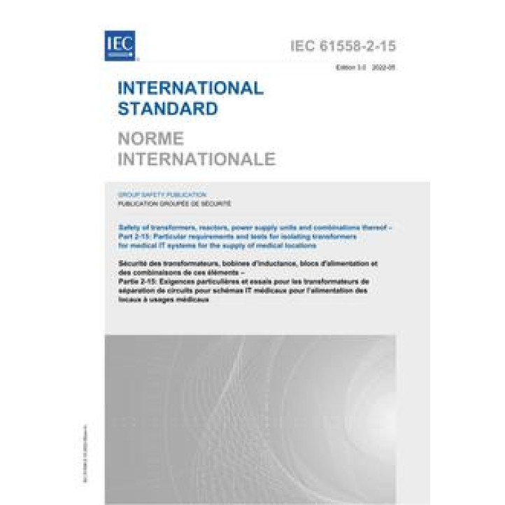 IEC 61558-2-15 Ed. 3.0 b PDF