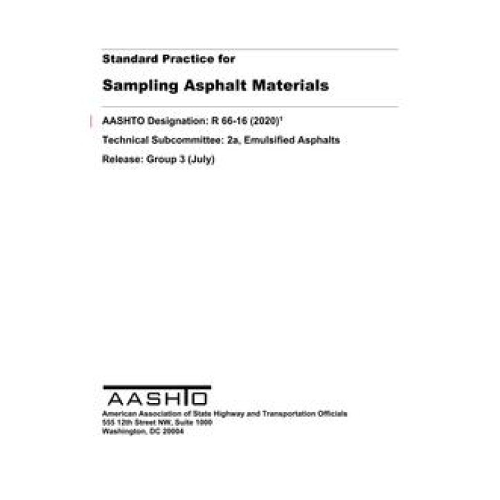 AASHTO R 66 PDF