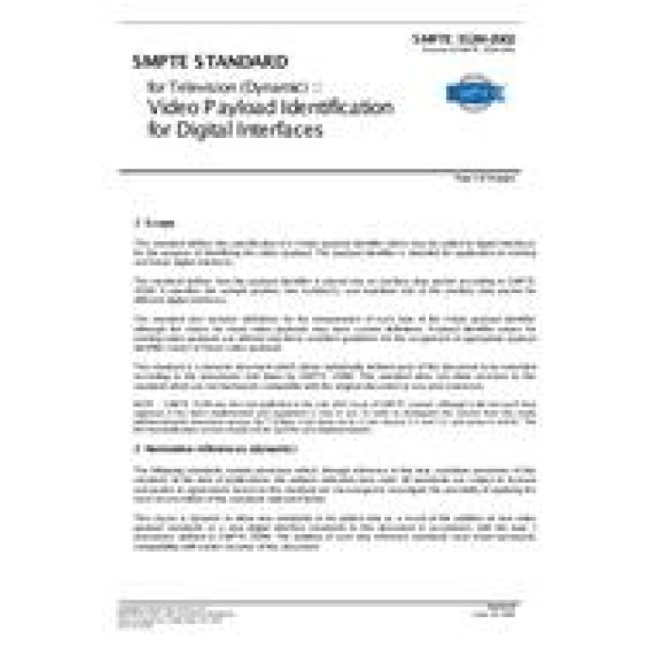 SMPTE 352M PDF