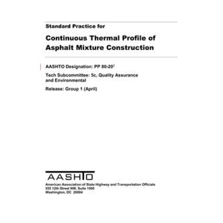 AASHTO PP 80 PDF