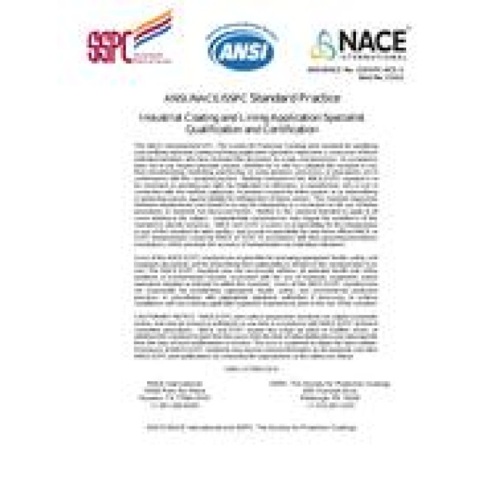 NACE No. 13 / SSPC-ASC-1 PDF