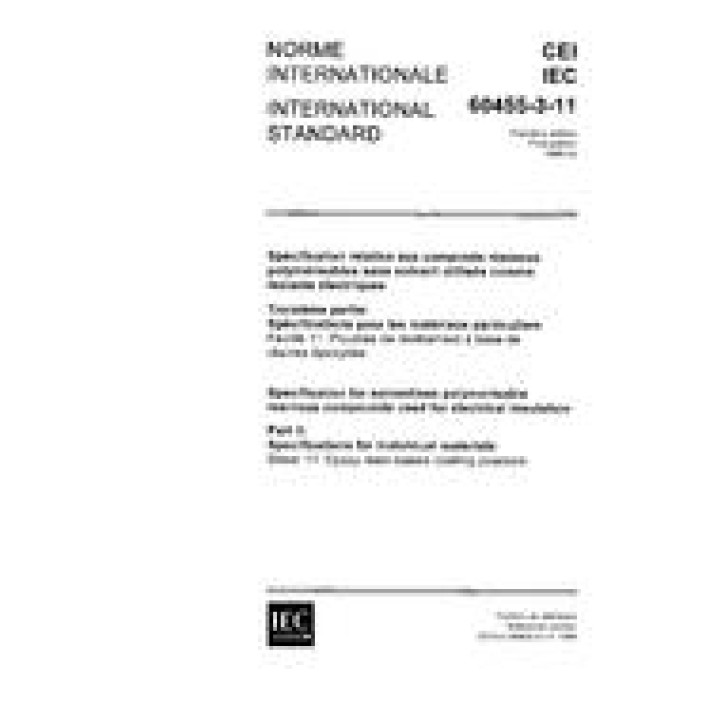 IEC 60455-3-11 Ed. 1.0 b PDF