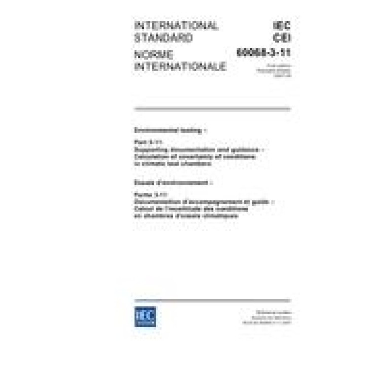 IEC 60068-3-11 Ed. 1.0 b PDF