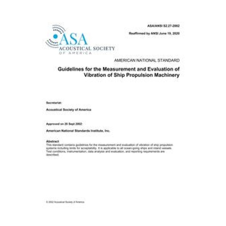 ASA S2.27 PDF