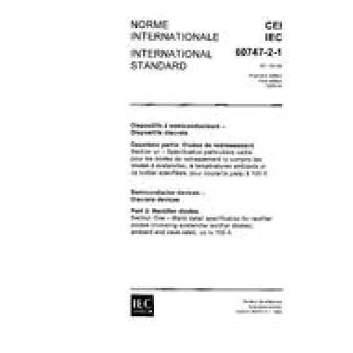 IEC 60747-2-1 Ed. 1.0 b PDF