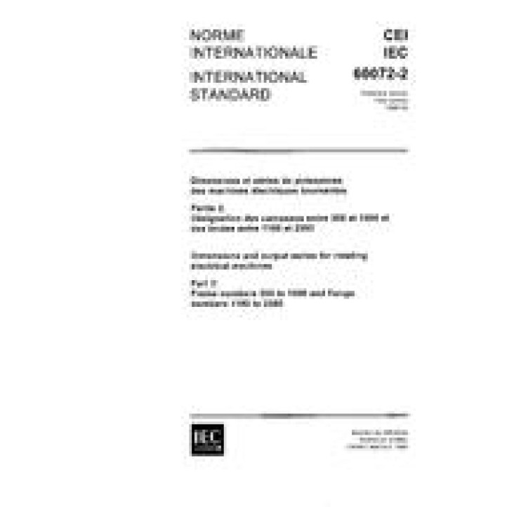 IEC 60072-2 Ed. 1.0 b PDF