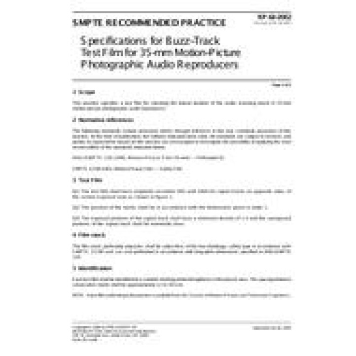 SMPTE RP 68 PDF