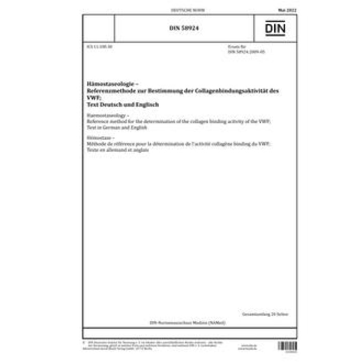 DIN 58924 PDF