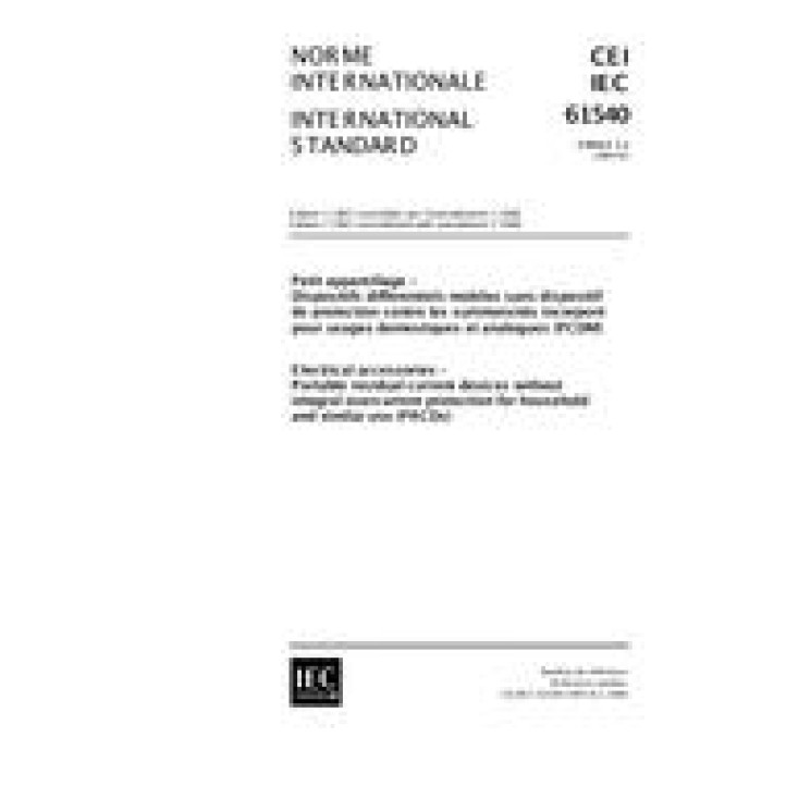 IEC 61540 Ed. 1.1 b PDF