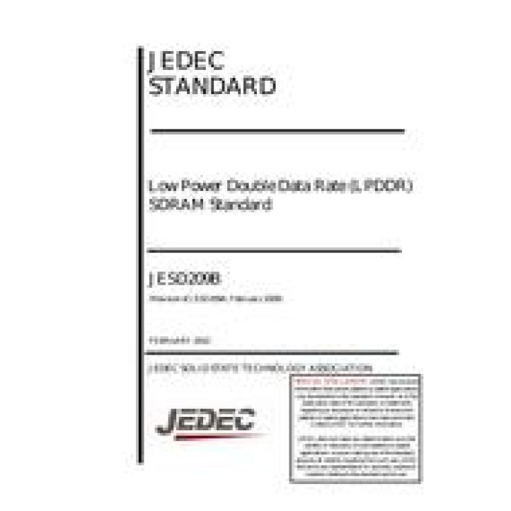 JEDEC JESD 209B PDF