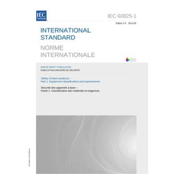 IEC 60825-1 Ed. 3.0 b PDF