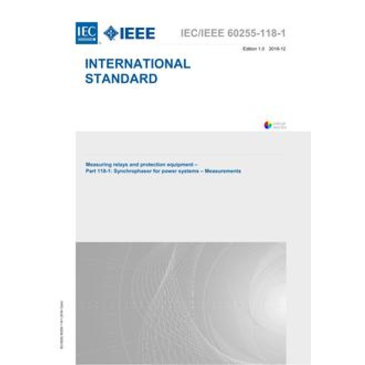 IEC /IEEE 60255-118-1 Ed. 1.0 en PDF