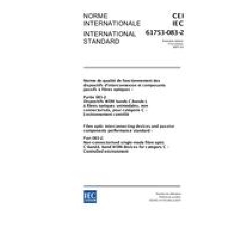 IEC 61753-083-2 Ed. 1.0 b PDF