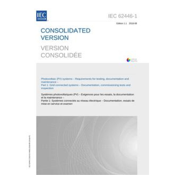 IEC 62446-1 Ed. 1.1 b PDF